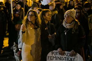 "I make responsible decisions. And you?"
"We need feminist policies."