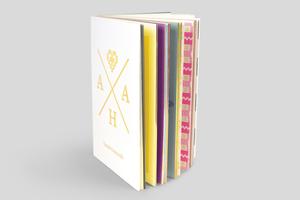 The AHA book's graphic design, created by ahaslovakia, won the award in 2015.