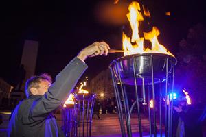 Lighting the symbolic fires