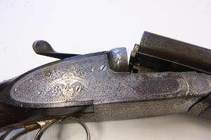 The rare rifle manufactured by the British company Holland & Holland