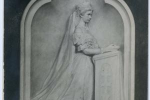 Marble relief of Empress Sisi