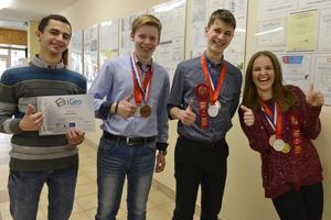 Four Prešov students shine in science around the world with outstanding projects.