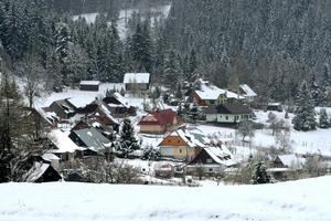 Snow in central Slovakia