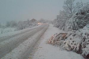 Orava region under snow... 