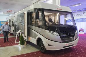 Caravan Dethleffs at 27. Motor Show Bratislava, April 27. 