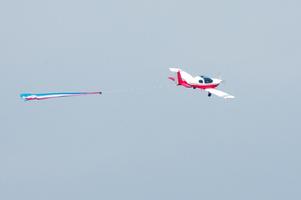 Planes flying low over Bratislava, October 7. 