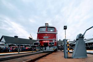 The historical diesel engine T 679.1312, dubbed Sergey