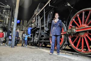 The steam engine 475.196 dubbed Her Ladyship
