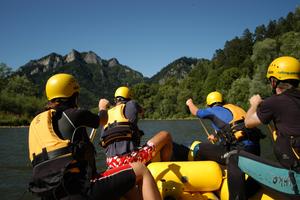 Rafting in Pieniny