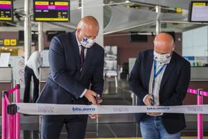 The airport in Bratislava reopened