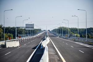 The 4.3-kilometre stretch of the D4 highway was open on September 26.