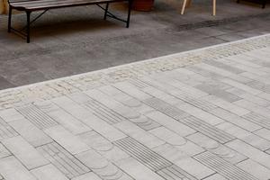The new design for paving in Bratislava.