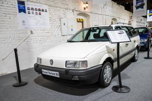 Volkswagen Passat, the first model produced in Bratislava in 1991.