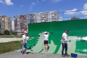 Volunteers in Bratislava