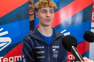 Slovenský reprezentant v skokoch na lyžiach Hektor Kapustík.