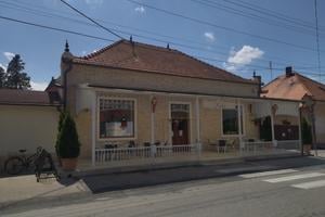 A pastry shop in the village of Okoč, near Veľký Meder