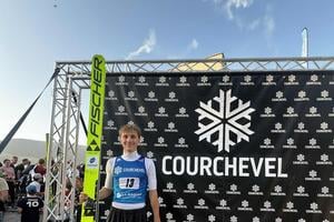 Hektor Kapustík v Courcheveli.