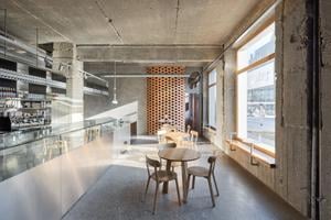 Buny Bakery & Breakfast, Studio: Hubinský Ateliér. Architecture: Juraj Hubinský, Kornélia Lincéniová. Others: Magdaléna Scheryová (graphic design)