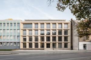 New Headquarters of Magna Energia, Studio: ateliér GARAD, Stavikon Piešťany. Architecture: Lukáš Rypák, Veronika Rypák Vaňo, Karol Volf, Karina Humajová, Jaroslav Konečný.