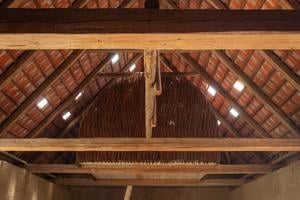 Pustovňa in Hontianske Trsťany: a barn transformed into a contemporary art space with a willow-woven hermit’s shelter, created during a four-day workshop with Slovak and Czech architecture students.