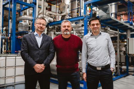 from left: Martin Ľach, Vladimír Daniška, Marián Filka