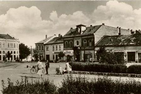 The extraordinary advancement of Šahy can be seen in this postcard from 1950.