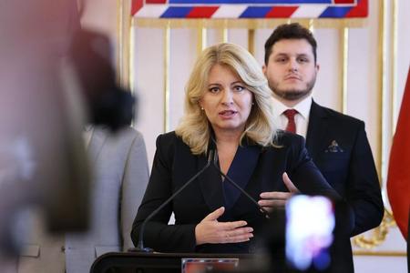 President Čaputová, speaking on February 16, announces her strategy for challenging the controversial changes to the Criminal Code.