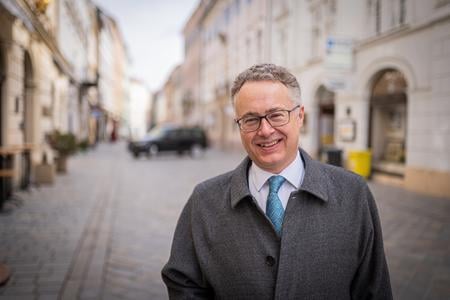 UK Ambassador to Slovakia Nigel Baker.