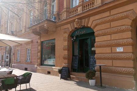 Muse кафе в центрі Кошице.