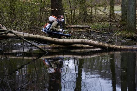 Bratislava uses the environmentally friendly biocide BTI to suppress mosquito hatcheries.   