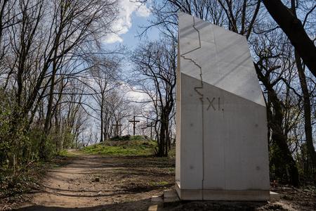 The New Stations of the Cross combine old and new. 