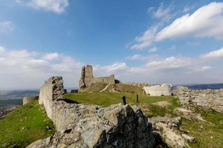 Branč Castle ruins, western Slovakia