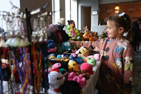 Свято для українських дітей у центрі Кошиць.