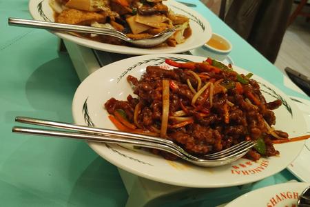 Dry fried spicy beef is definitely a highlight at Shanghai.
