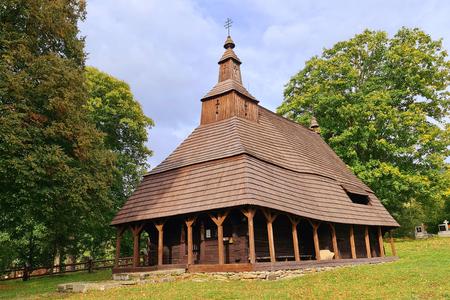 Wooden church in Topoľa
