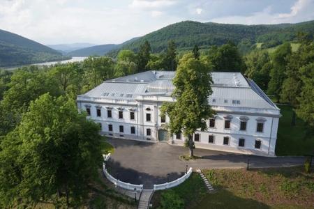 The historical mansion in Orlové, Považská Bystrica.
