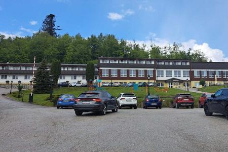 Hotel Hrádok near Jelšava, Banská Bystrica Region.
