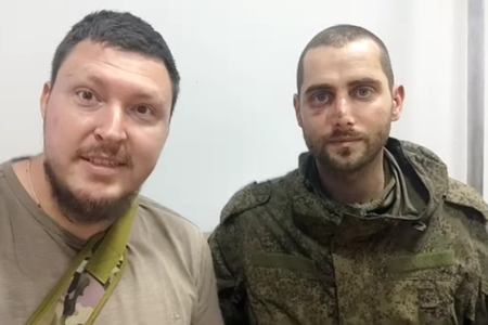 Aleksandr Kachura (l) and Jaroslav Halajčík (r).