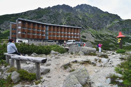 Sliezsky dom in the Tatras in 2018.