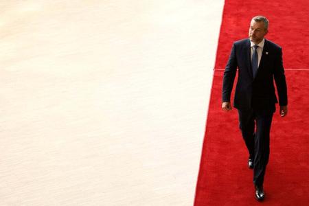 Peter Pellegrini arrived at the EU summit in Brussels on June 27, where he represented Slovakia in place of Prime Minister Robert Fico. 