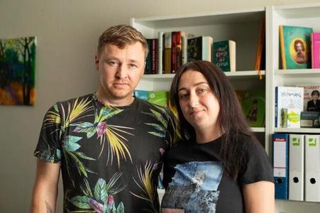Kostya works as a carpenter. Marharyta believes she will continue her work as a psychologist someday.