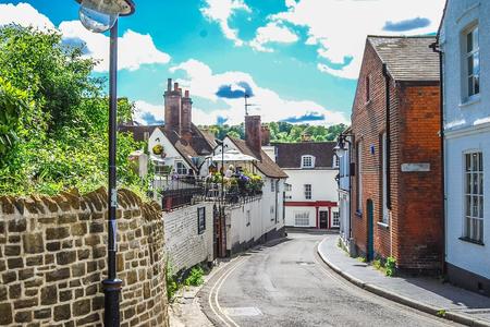 A street in Winchester, England.
