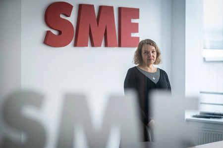Beata Balogová, Editor-in-chief of Sme daily.