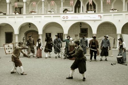 See the historical fencing on Tuesdays in Bratislava City Museum. 