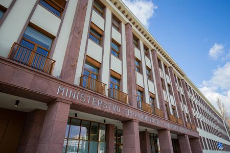 The seat of the Justice Ministry. 