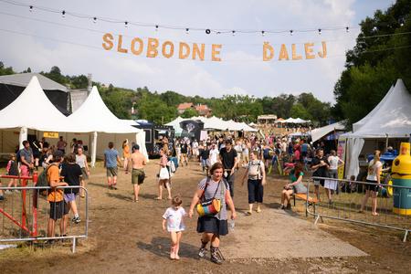 The Atmosféra festival in Hontianske Nemce. 
