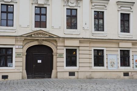 The Bibiana art gallery in Bratislava.