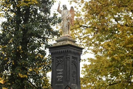 The St. Rozália Cemetery, one of the most beautiful cemeteries in Košice, is a unique outdoor gallery of sculptures and small architectural works.