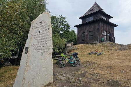 The lookover tower on the Sitno hill.
