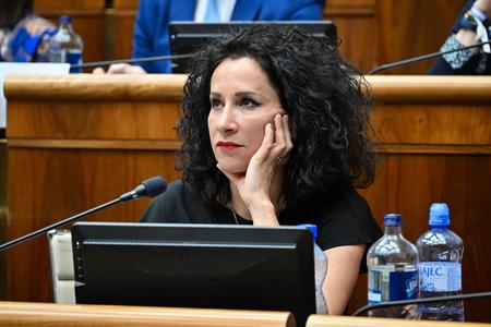 Progressive Slovakia MP Zora Jaurová.
